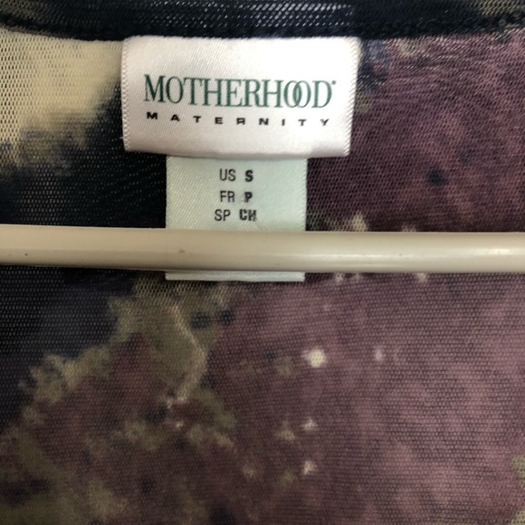 MOTHERHOOD MATERNITY TOP. SMALL - Picture 6 of 9
